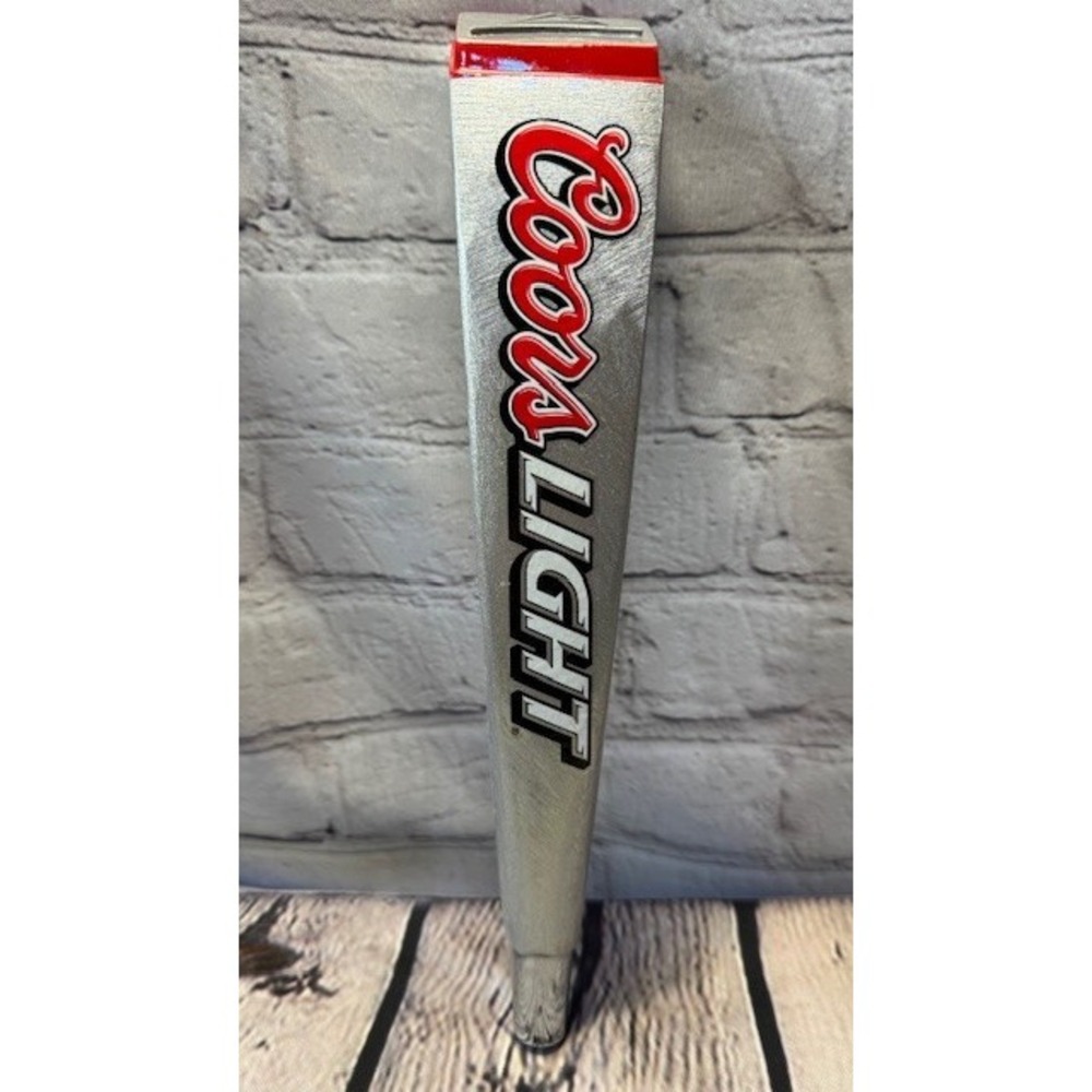 Coors Light Beer Tap Handle Knob Keg Draft Bar Top Kegerator Topper Large 12"